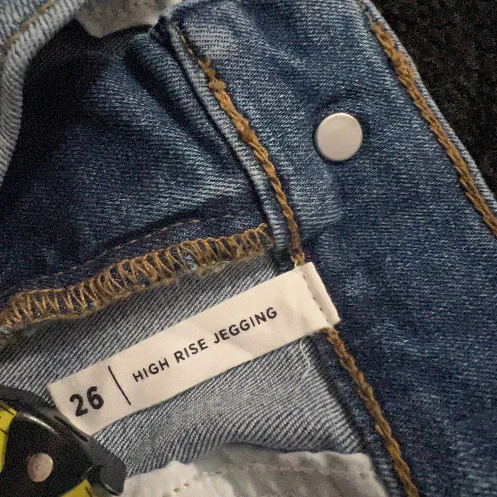 PacSun High Rise Jegging Womens Size 26 Distressed Ripped Light Wash Blue‎ Denim